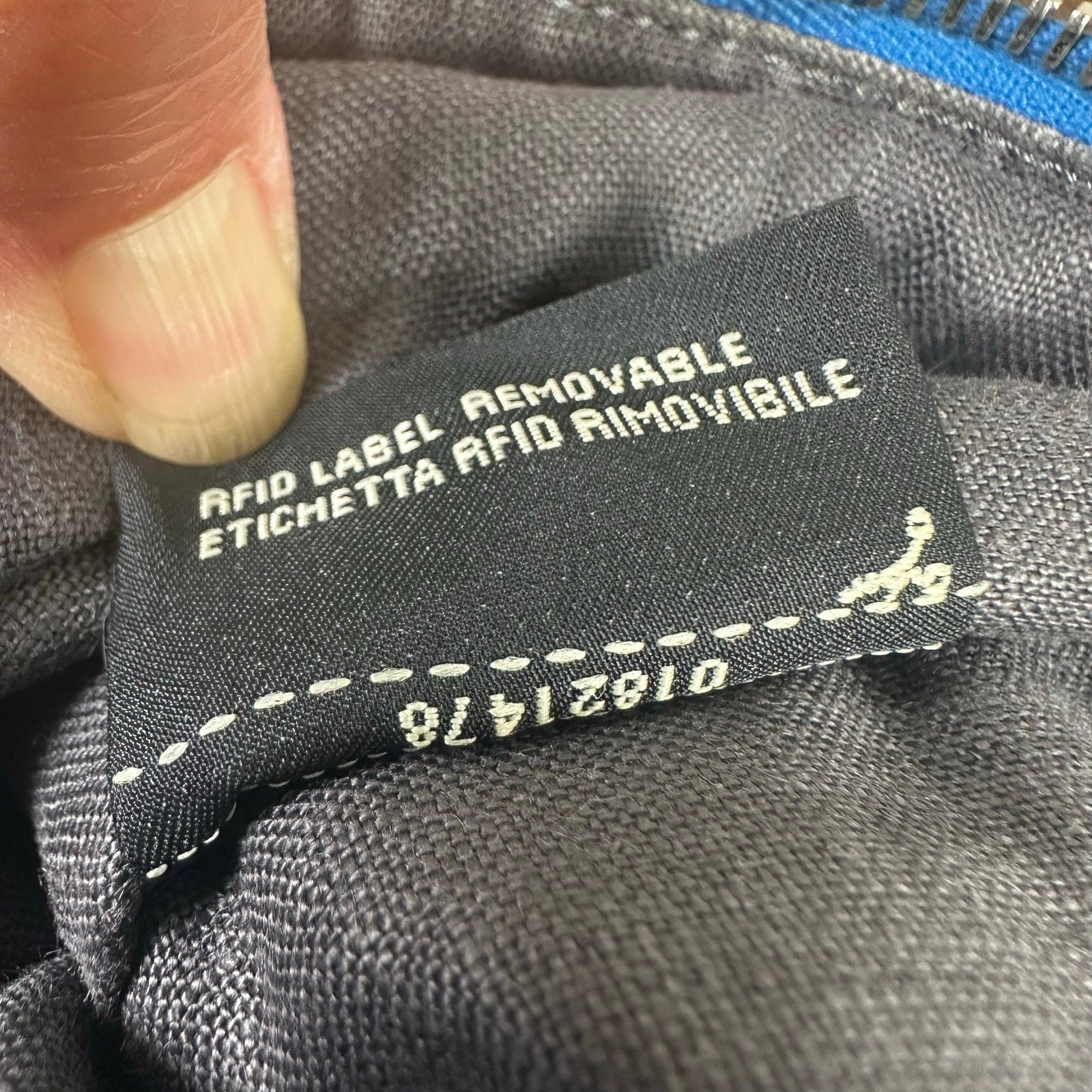 Fendi Selleria Blue Leather Clutch Bag