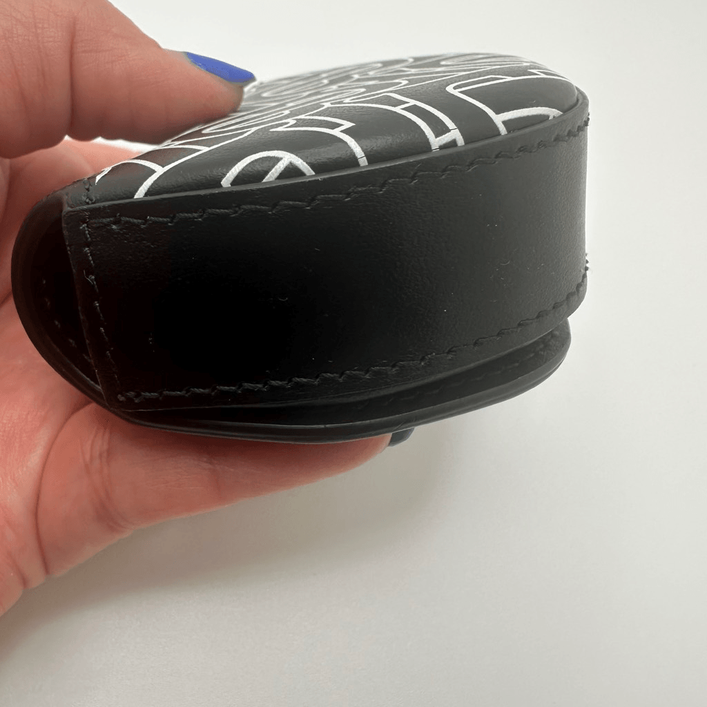 Burberry TB Logo Air Pods Case Black White Men Women