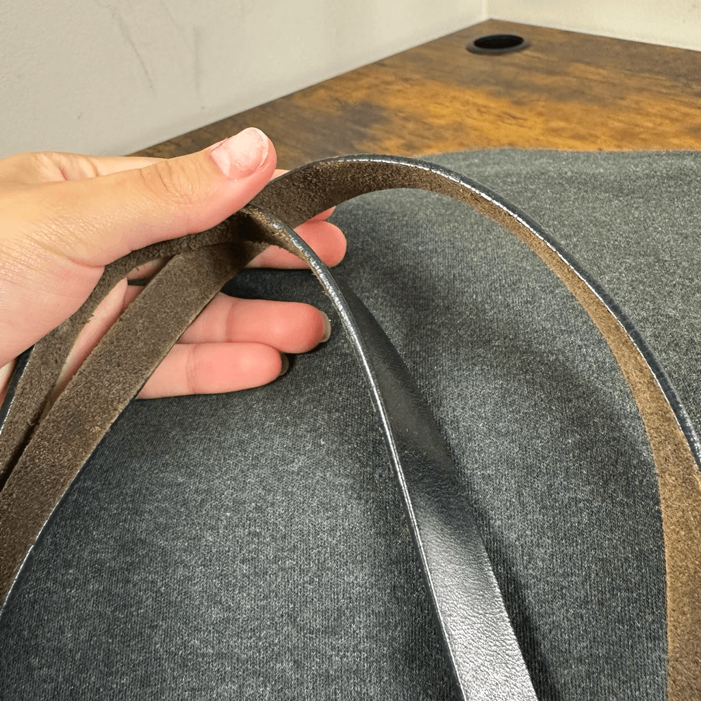 FENDI FF Vintage Jersey Tote Bag Gray