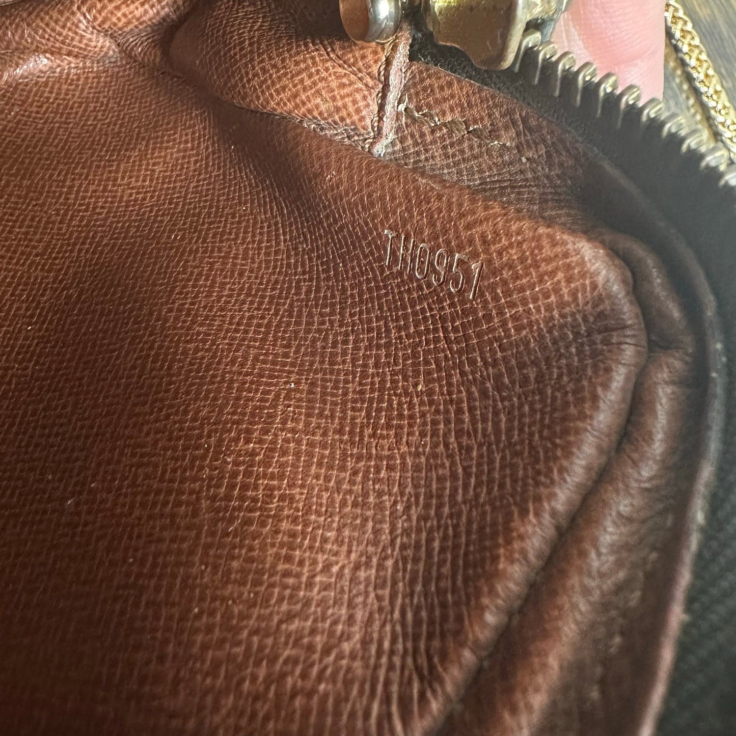 Louis Vuitton Vintage Monogram Marly Dragonne Clutch Bag