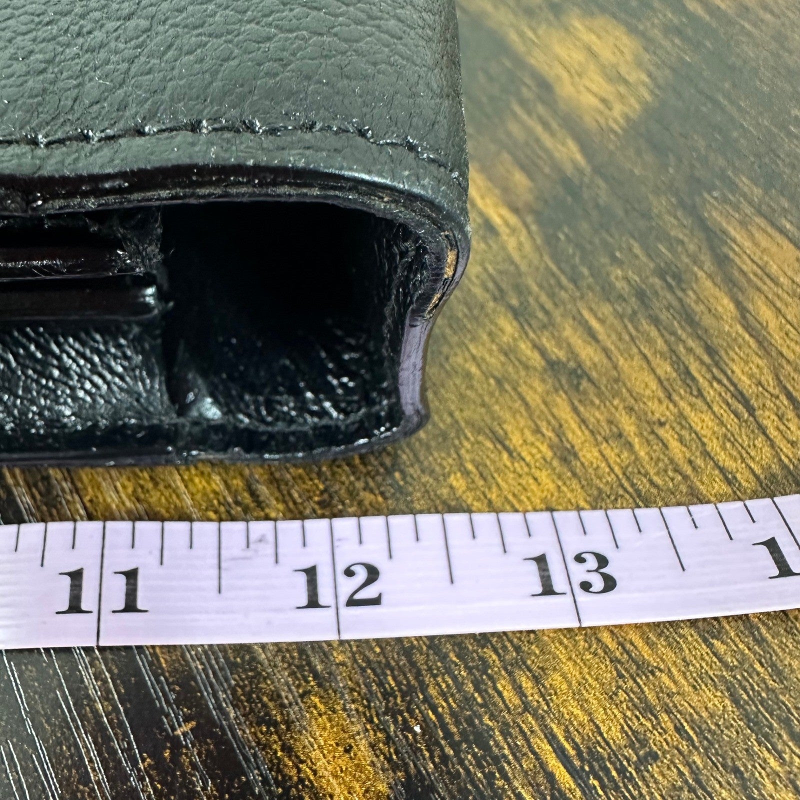 Salvatore Ferragamo Leather Briefcase Black Gold Hardware Made in Italy Business