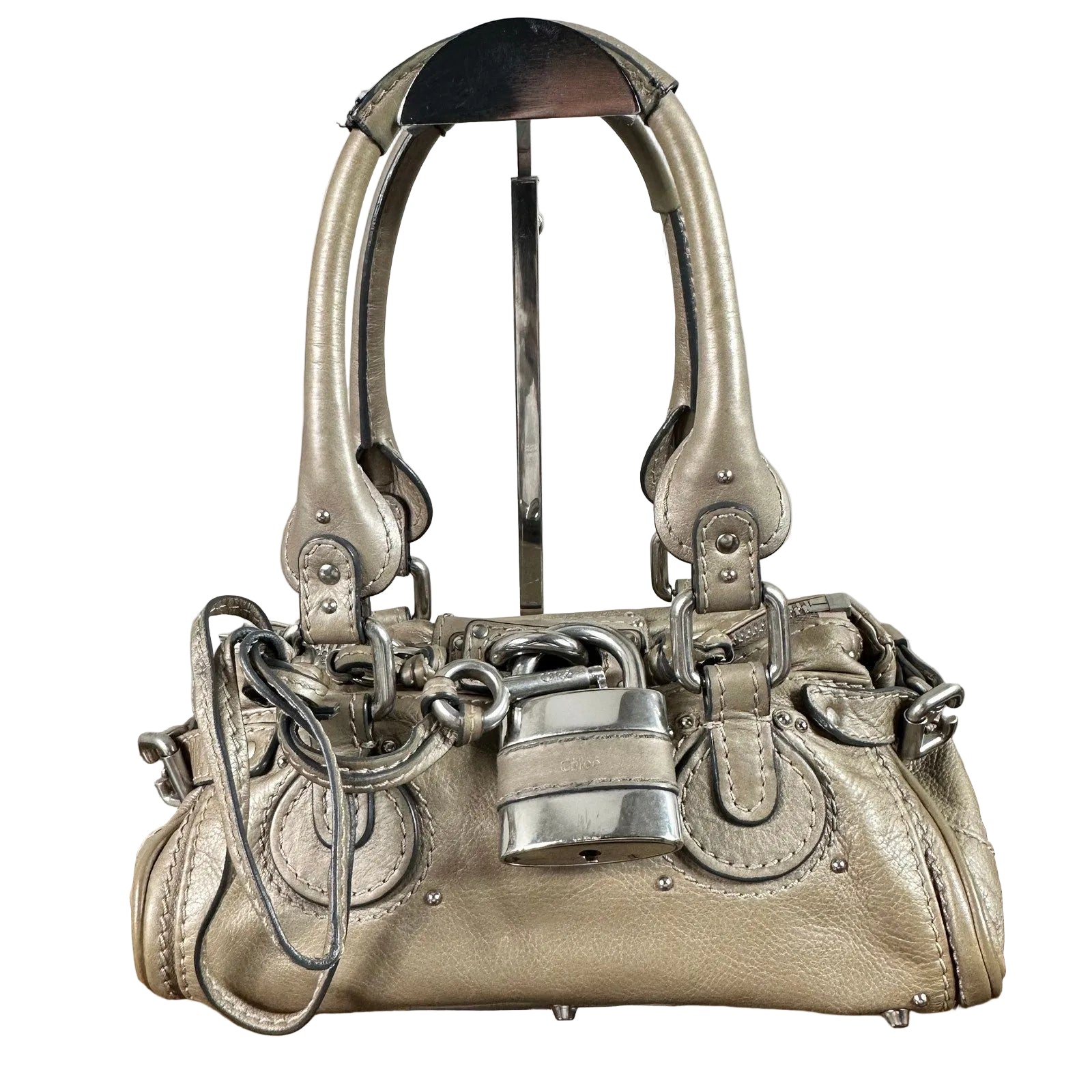 Chloe Paddington leather mini handbag
