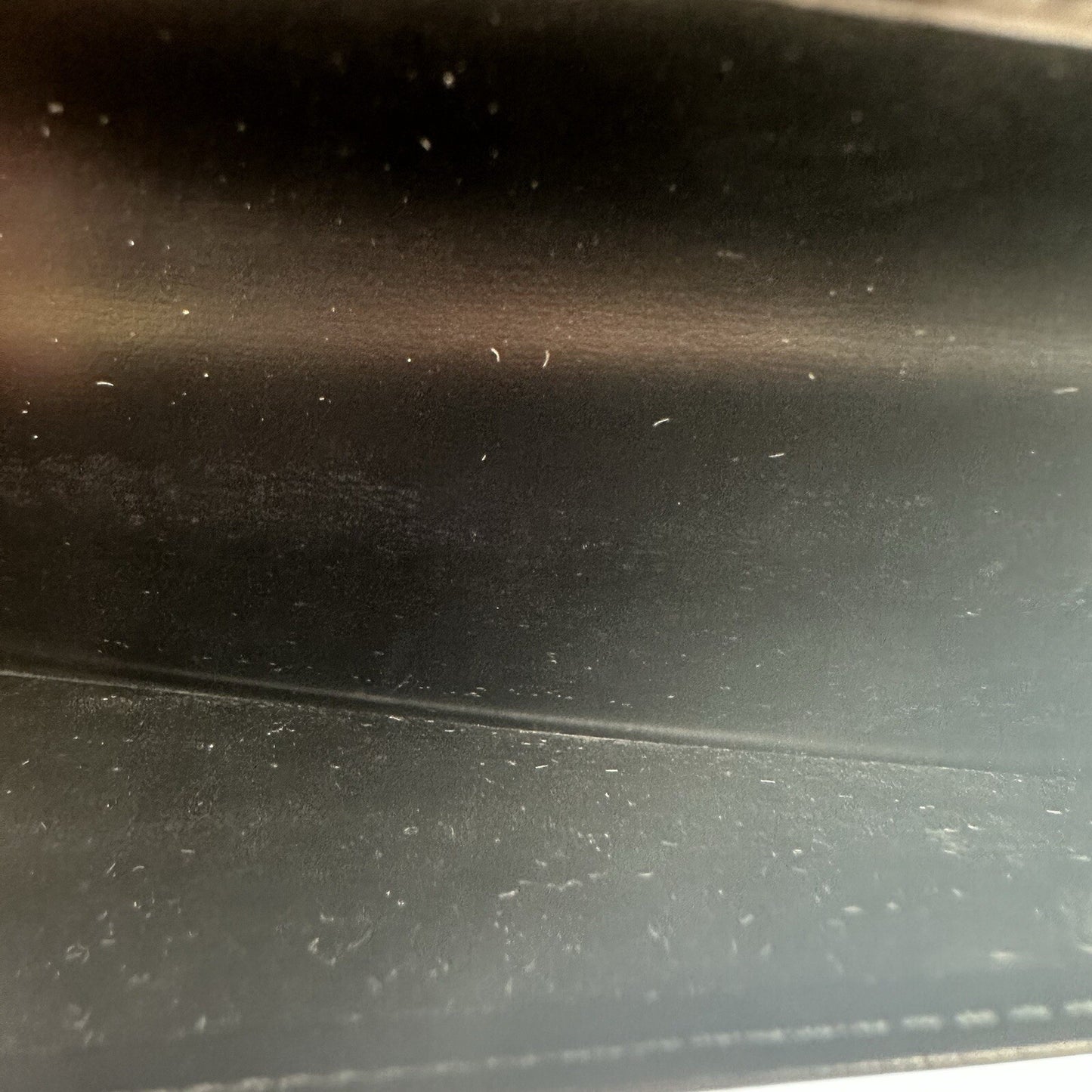 Dunhill Black Leather Long Wallet Bifold