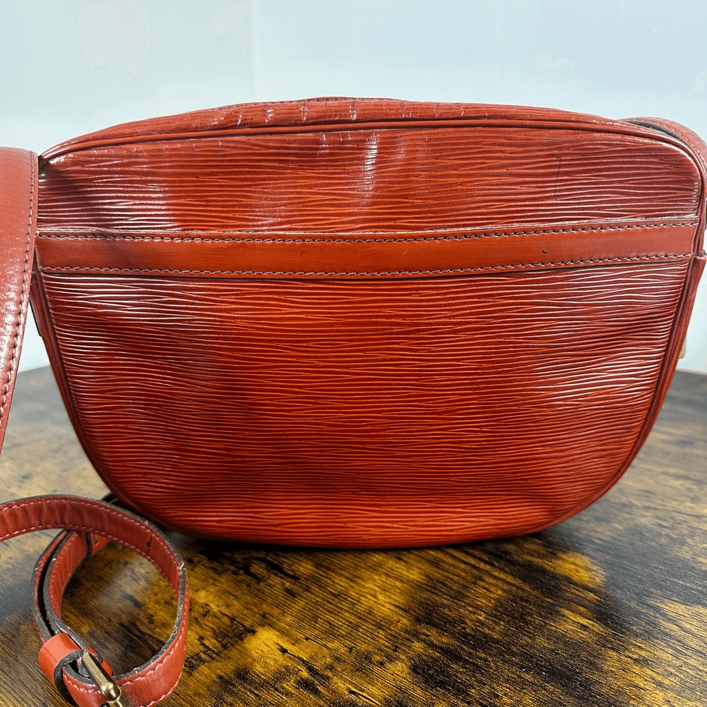 Louis Vuitton Vintage Bag Jeune Fille Brown Epi Leather Crossbody