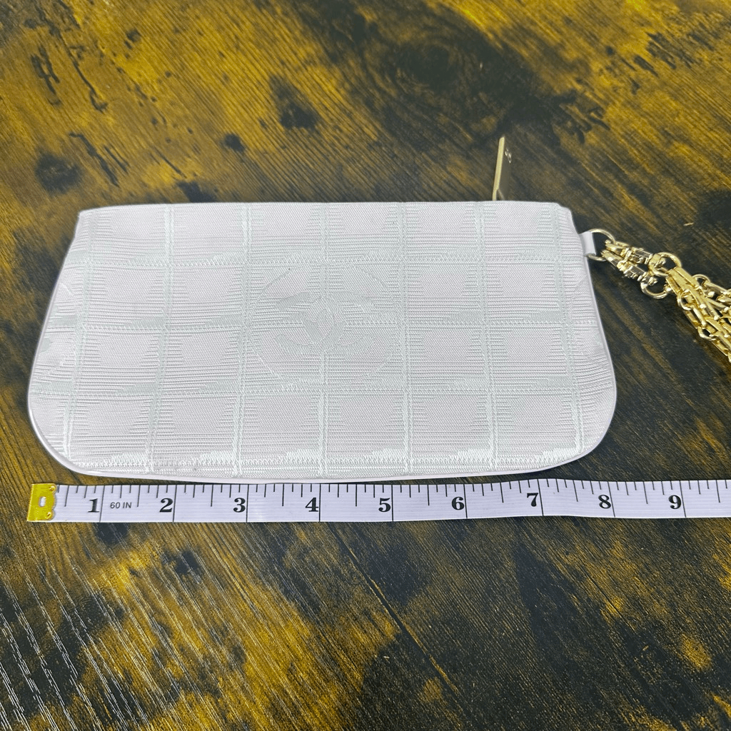 Chanel CC Travel Line Accessory Pouch Bag Cosmetics Credit Cards