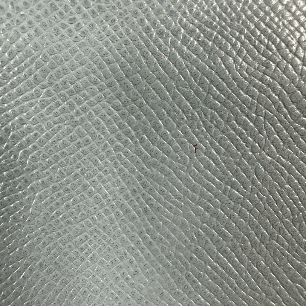 Valentino Garavani Leather Zippy Wallet Full Zip Porcelain Blue