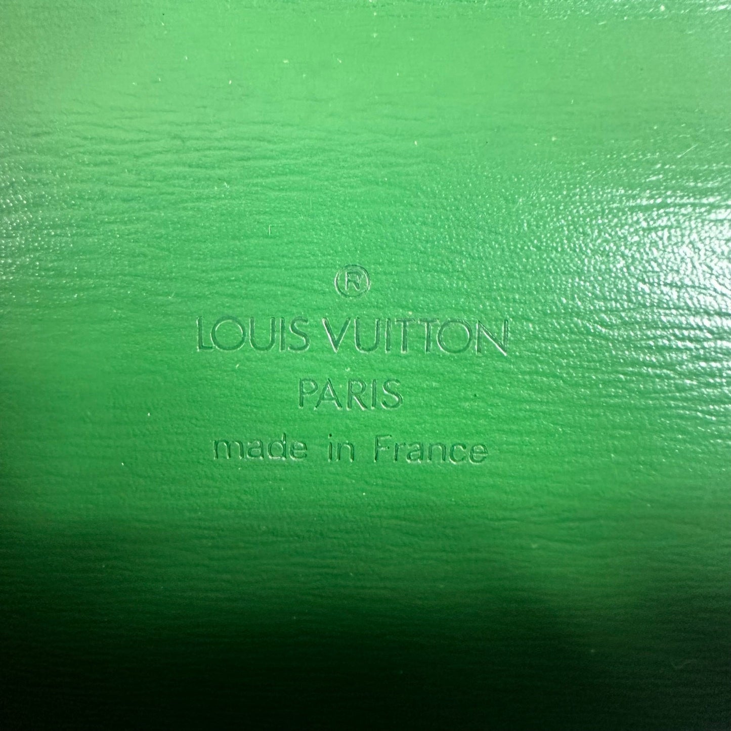 Louis Vuitton Green Epi Leather Vintage Waist Belt Bag Fanny Pack Authentic