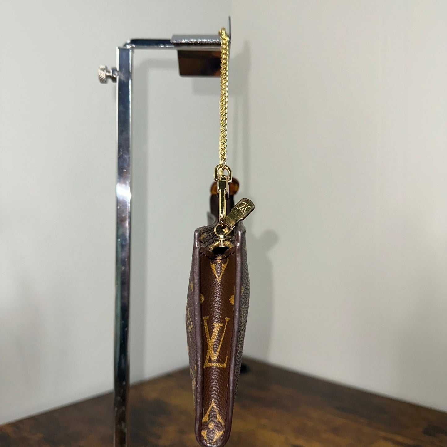 Louis Vuitton Monogram Bucket Accessories Pochette Bag Authentic Vintage