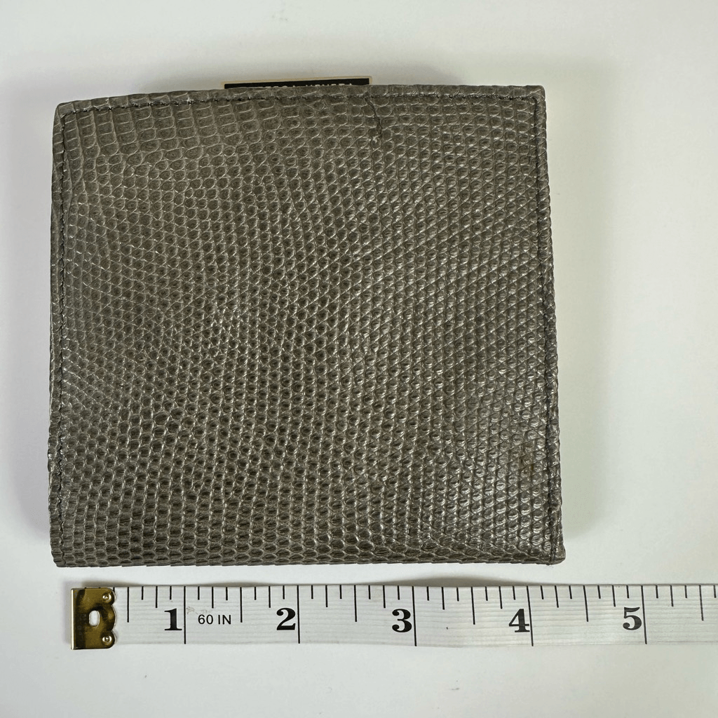 Bottega Veneta Vintage Genuine Lizard Wallet