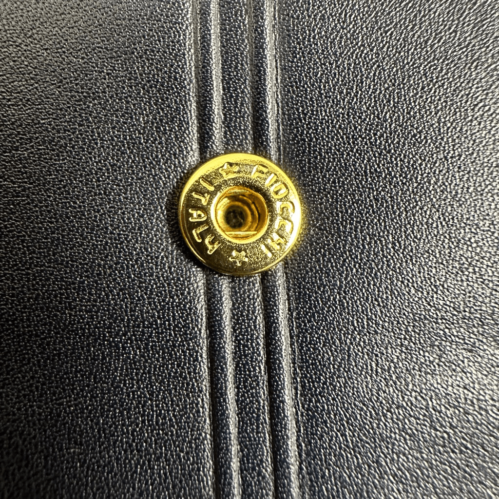 Givenchy 4G Logo Dark Navy Blue Vintage Wallet