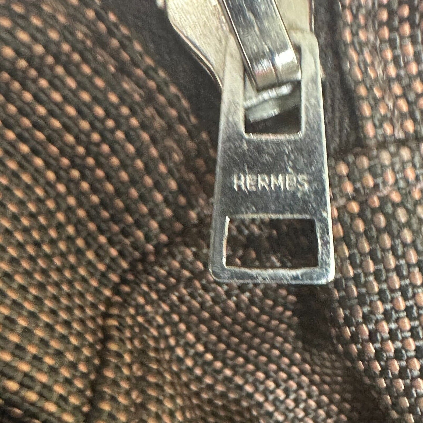 Hermes Paris Her Line Brown MM Tote Handbag Authenticated W/ COA