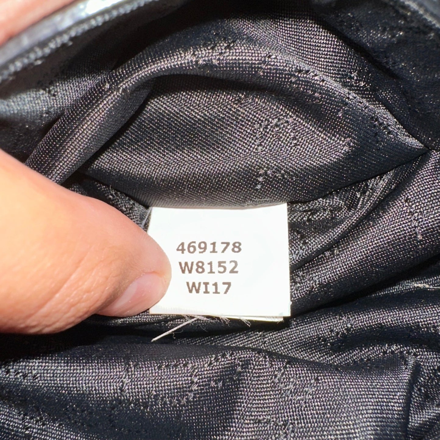 Stella McCartney Black Padded Star Mini Backpack Chain Detail Italy