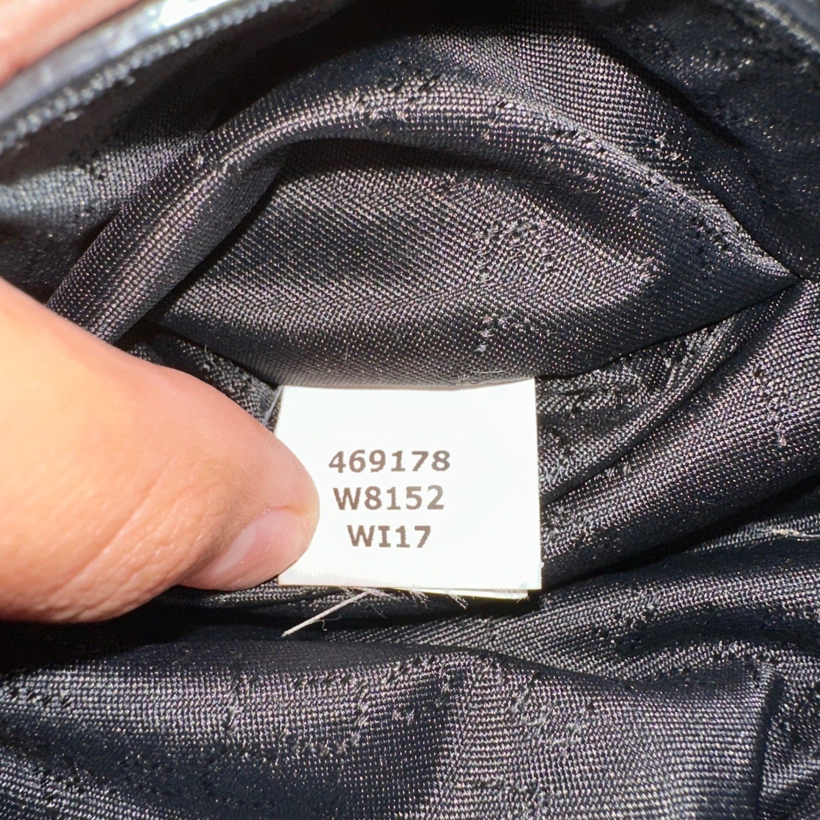 Stella McCartney Black Padded Star Mini Backpack Chain Detail Italy