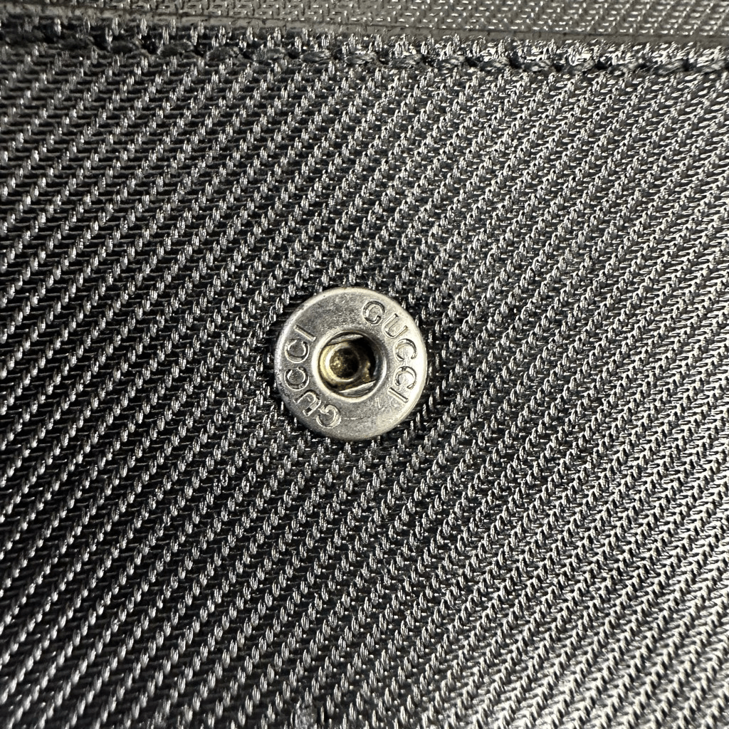 Gucci Hysteria Bifold Leather Wallet Black