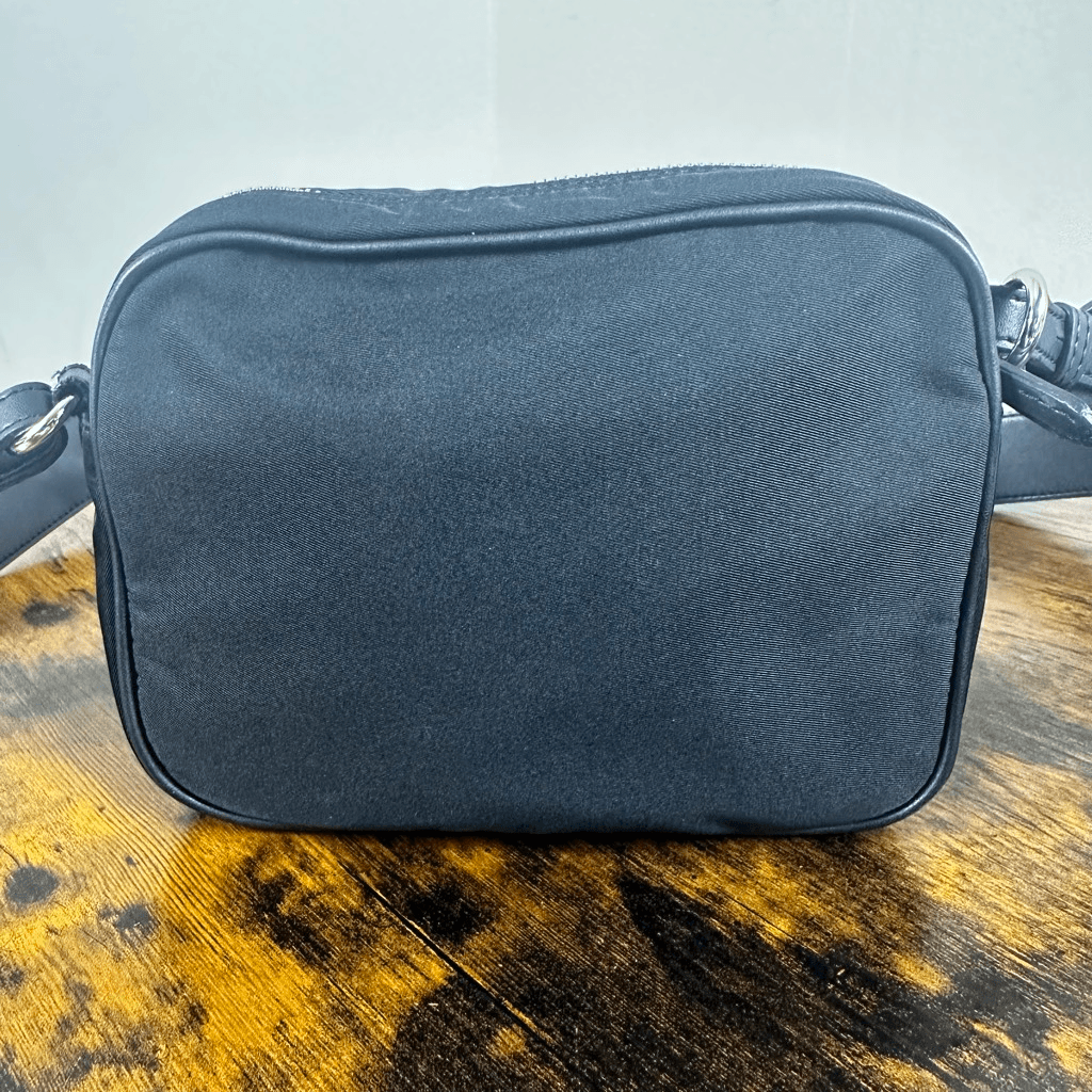 Stella McCartney Black Nylon Camera Bag Crossbody