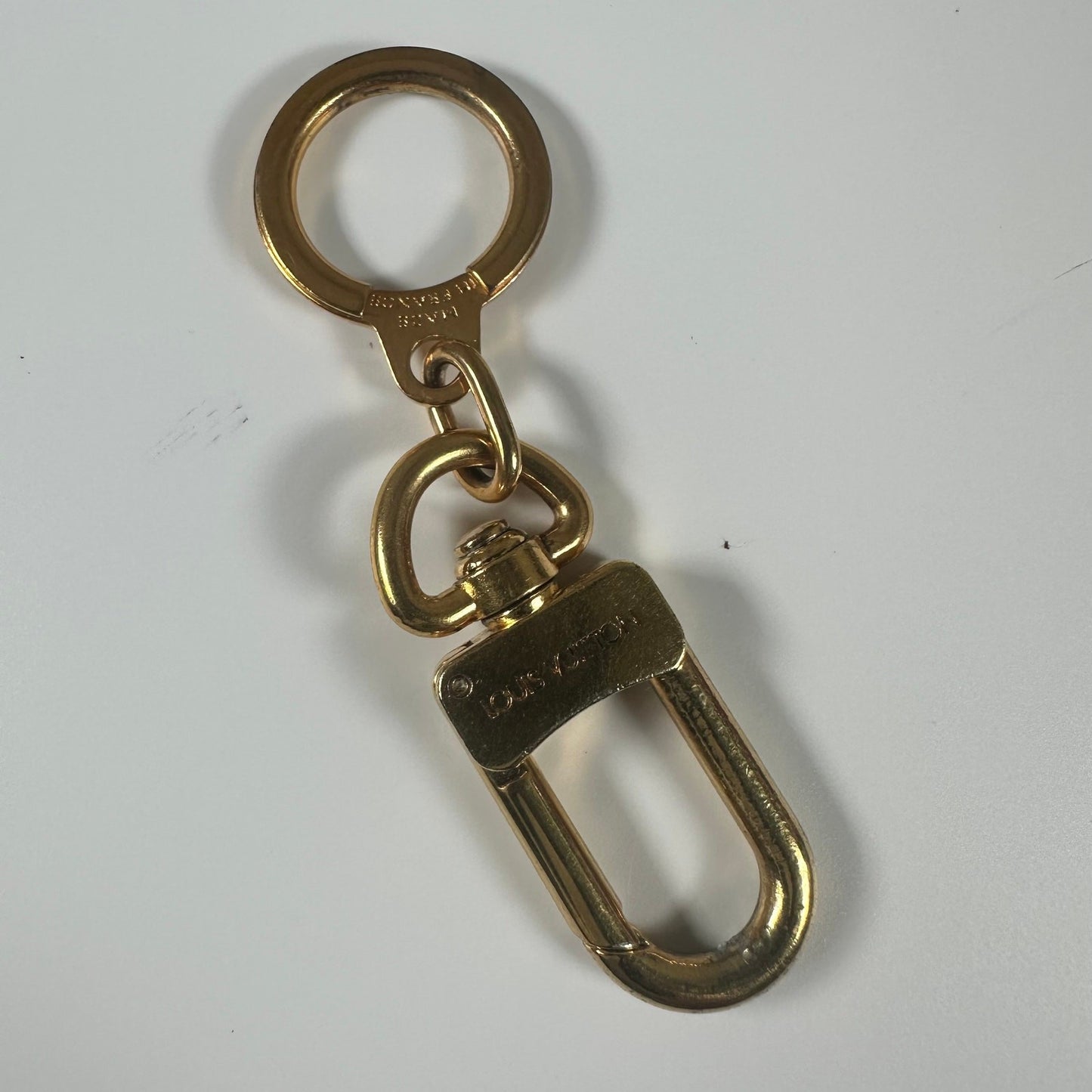 Louis Vuitton Gold Tone Ancre Key Holder Bag Charm