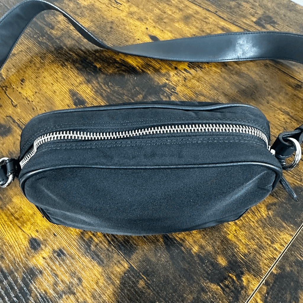 Stella McCartney Black Nylon Camera Bag Crossbody