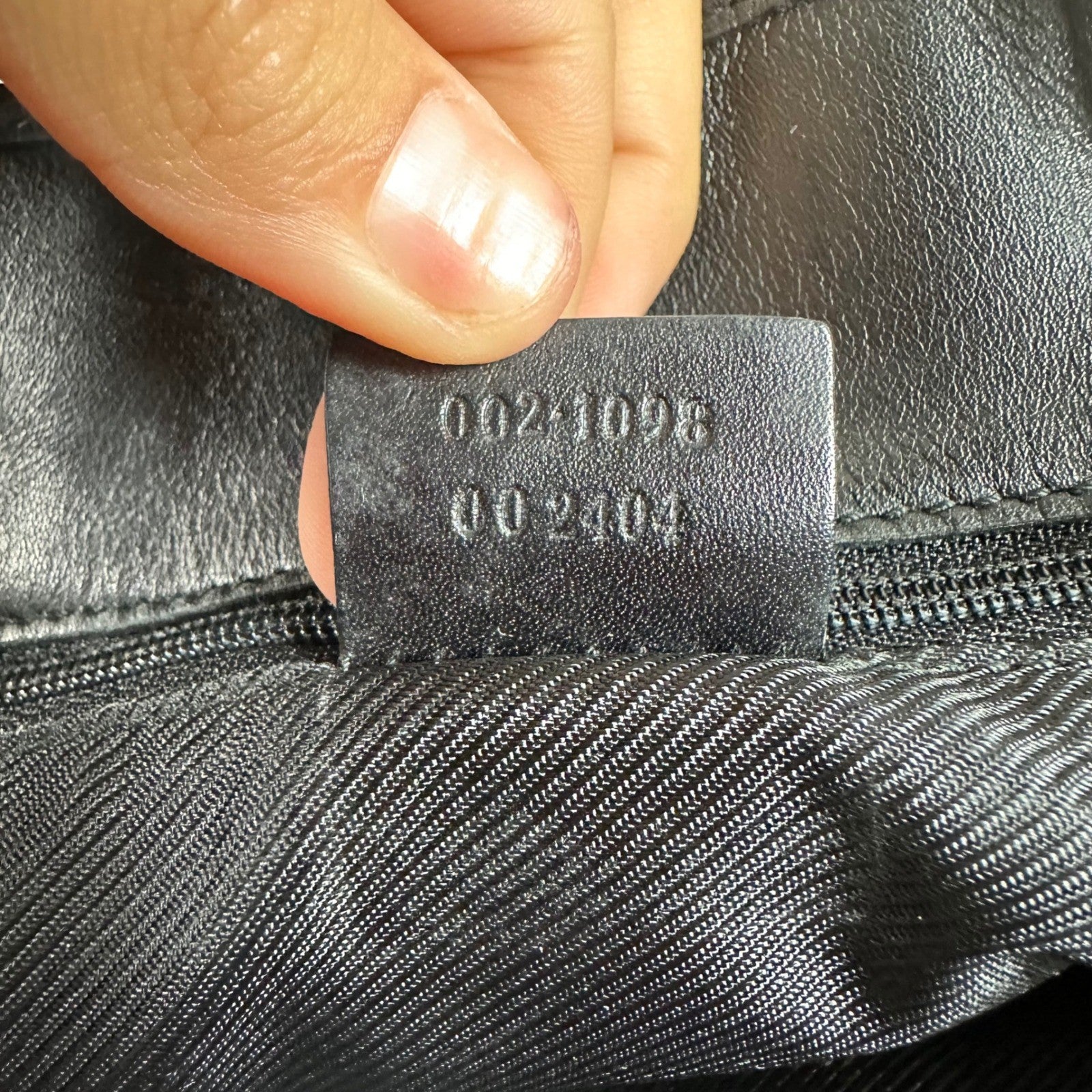 Gucci GG Canvas Tote Bag Black Authentic Designer Handbag Purse Classic