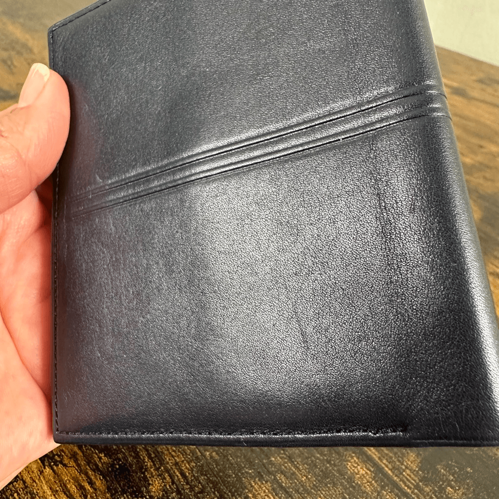 Givenchy 4G Logo Dark Navy Blue Vintage Wallet