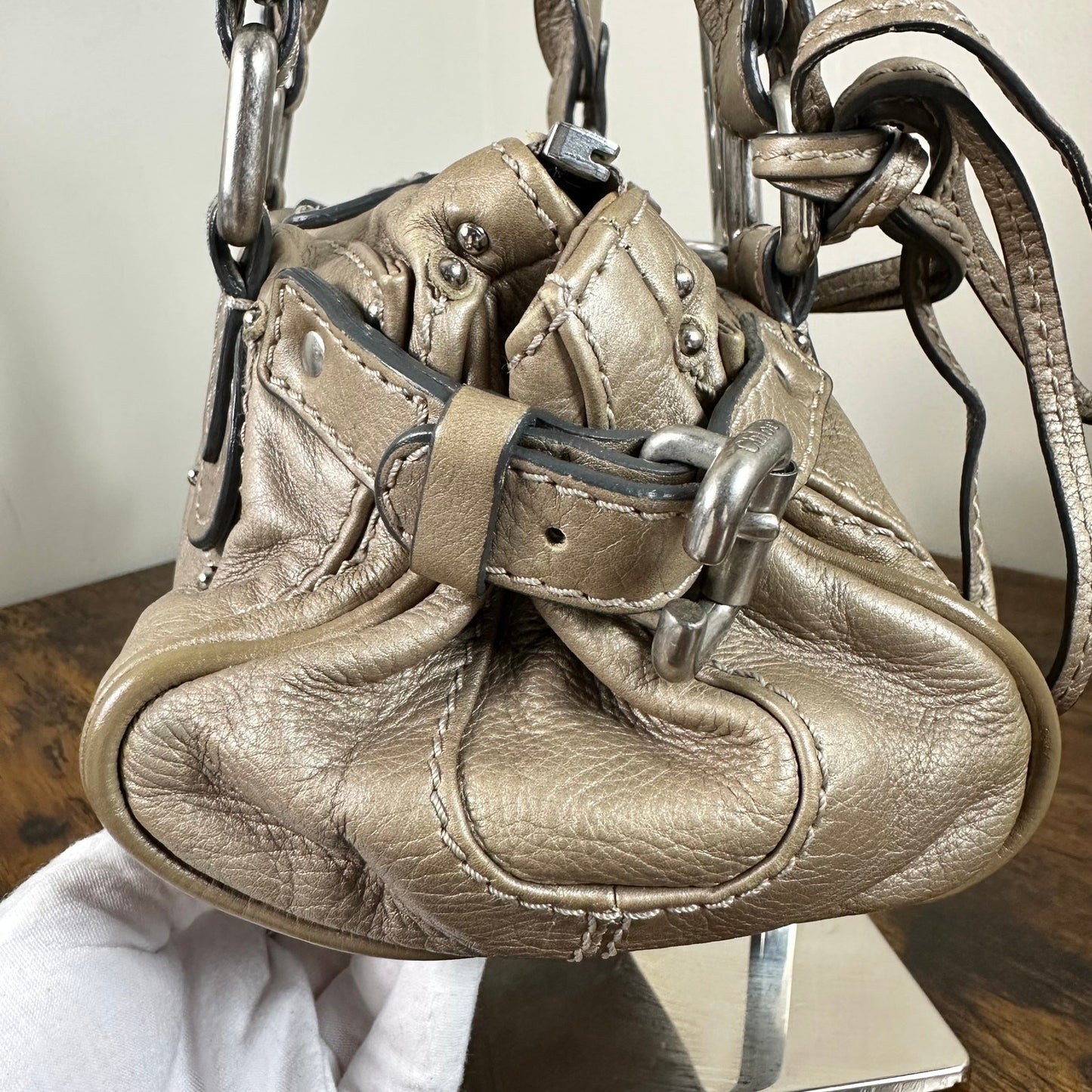 Chloe Paddington leather mini handbag