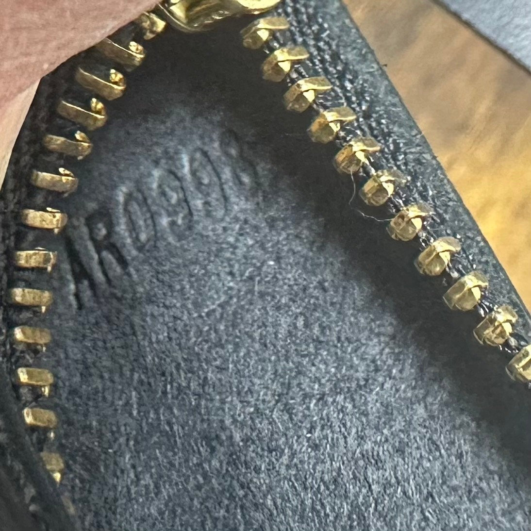 Louis Vuitton Black Epi Leather Mini Papillon Accessories Pouch