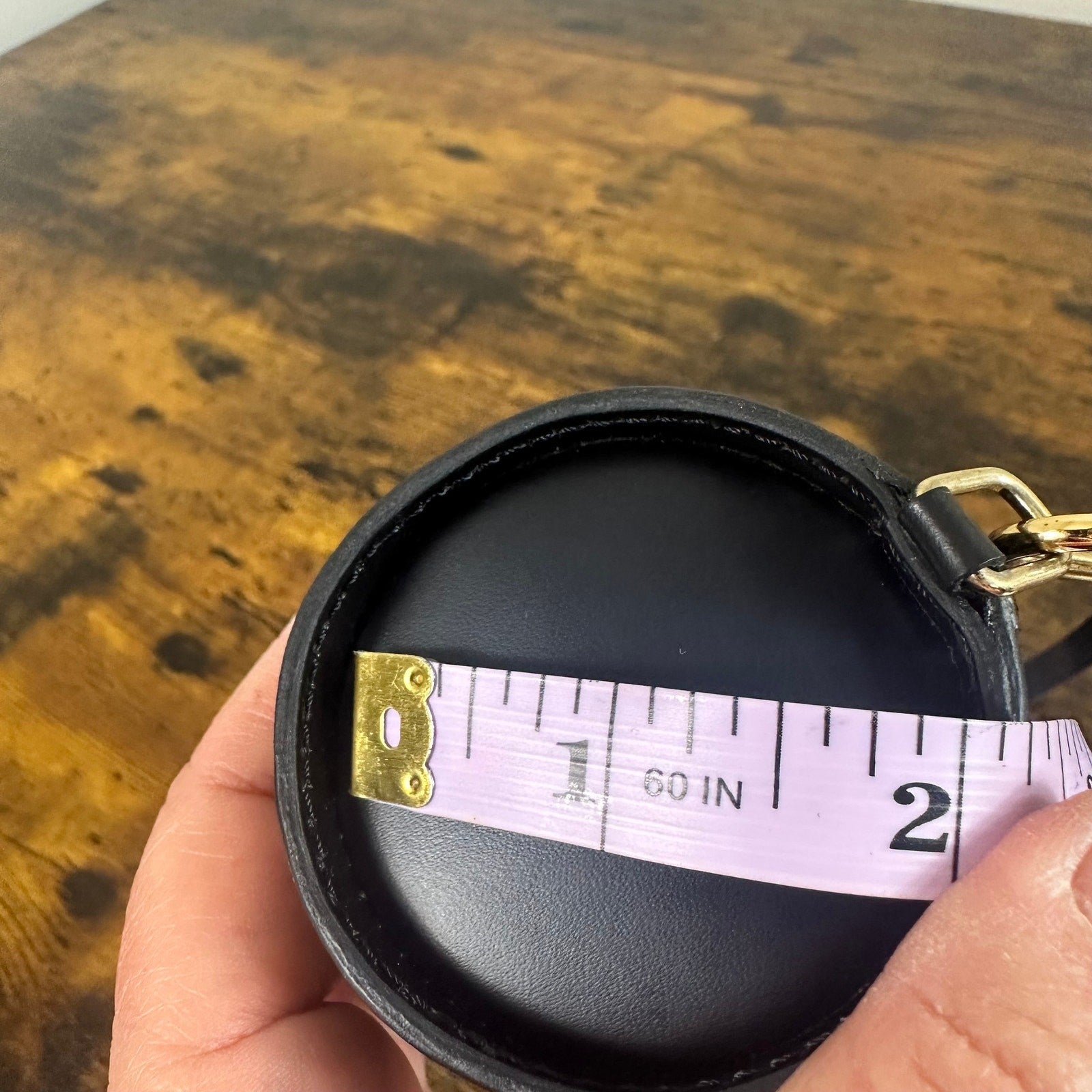 Louis Vuitton Black Epi Leather Mini Papillon Accessories Pouch