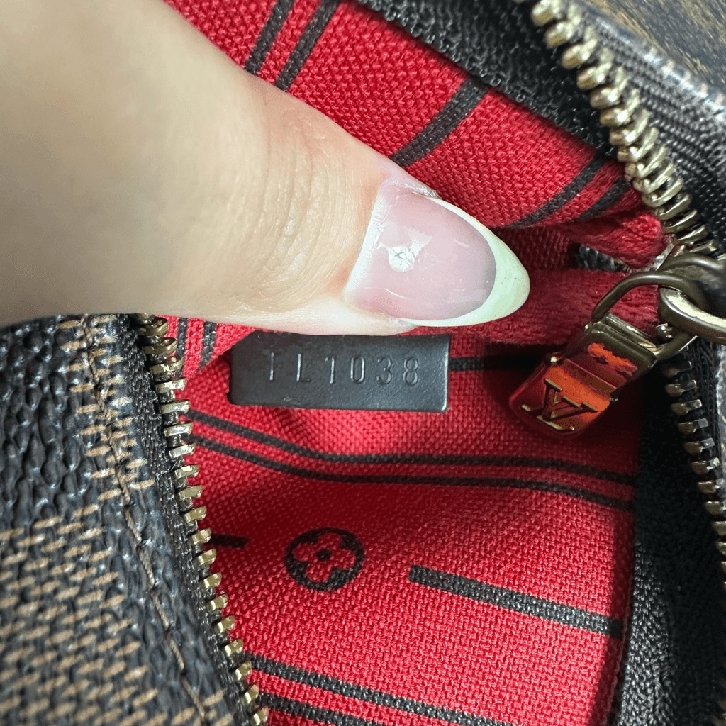 Louis Vuitton Damier Ebene Trunks & Bags Mini Pochette Bag