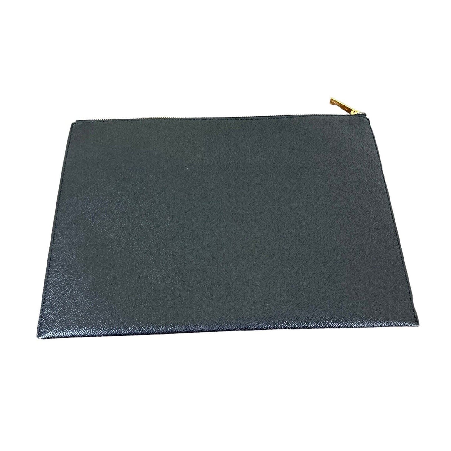 Stella McCartney Super Heroes Faux Leather Clutch Bag Authenticated w/ COA Black