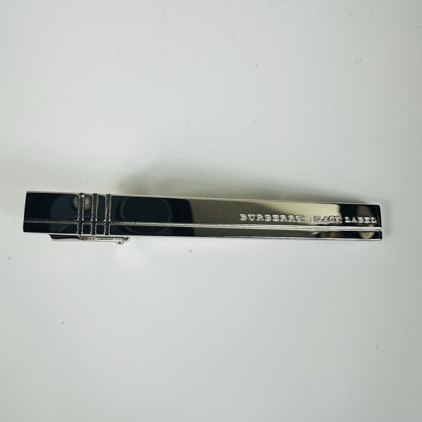 Burberry Black Label Tie Clip Diver Silver