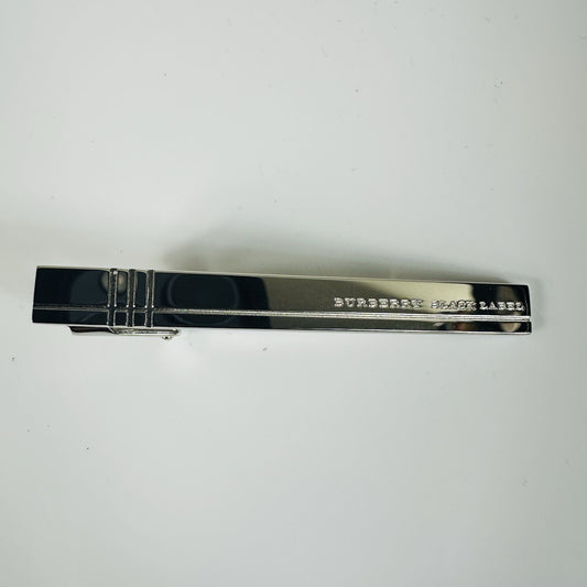 Burberry Black Label Tie Clip Diver Silver