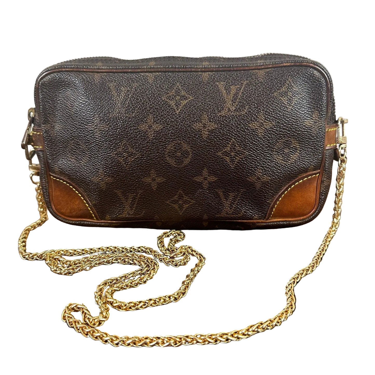 Louis Vuitton Vintage Monogram Marly Dragonne Clutch Bag