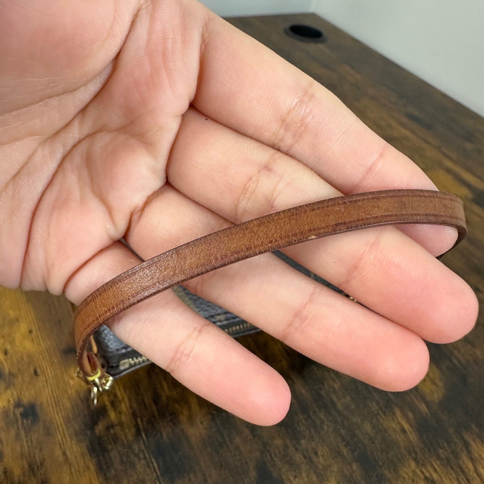 Louis Vuitton Monogram Mini Papillon Accessories Pochette Bag Purse Handbag