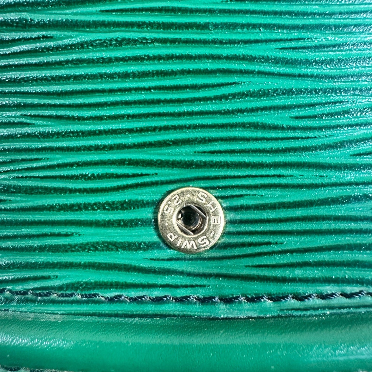 Louis Vuitton Green Epi Leather Vintage Waist Belt Bag Fanny Pack Authentic