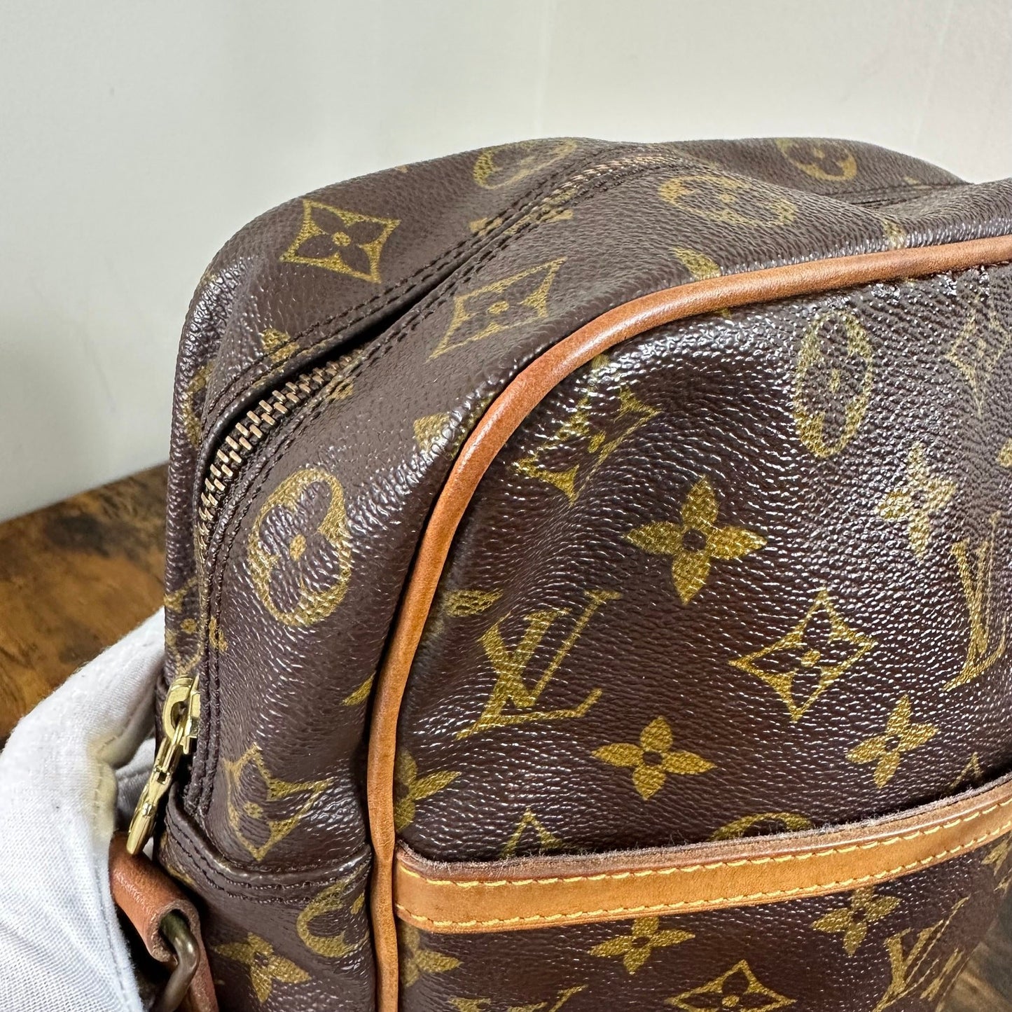 Vintage Louis Vuitton Monogram Danube GM Shoulder Bag