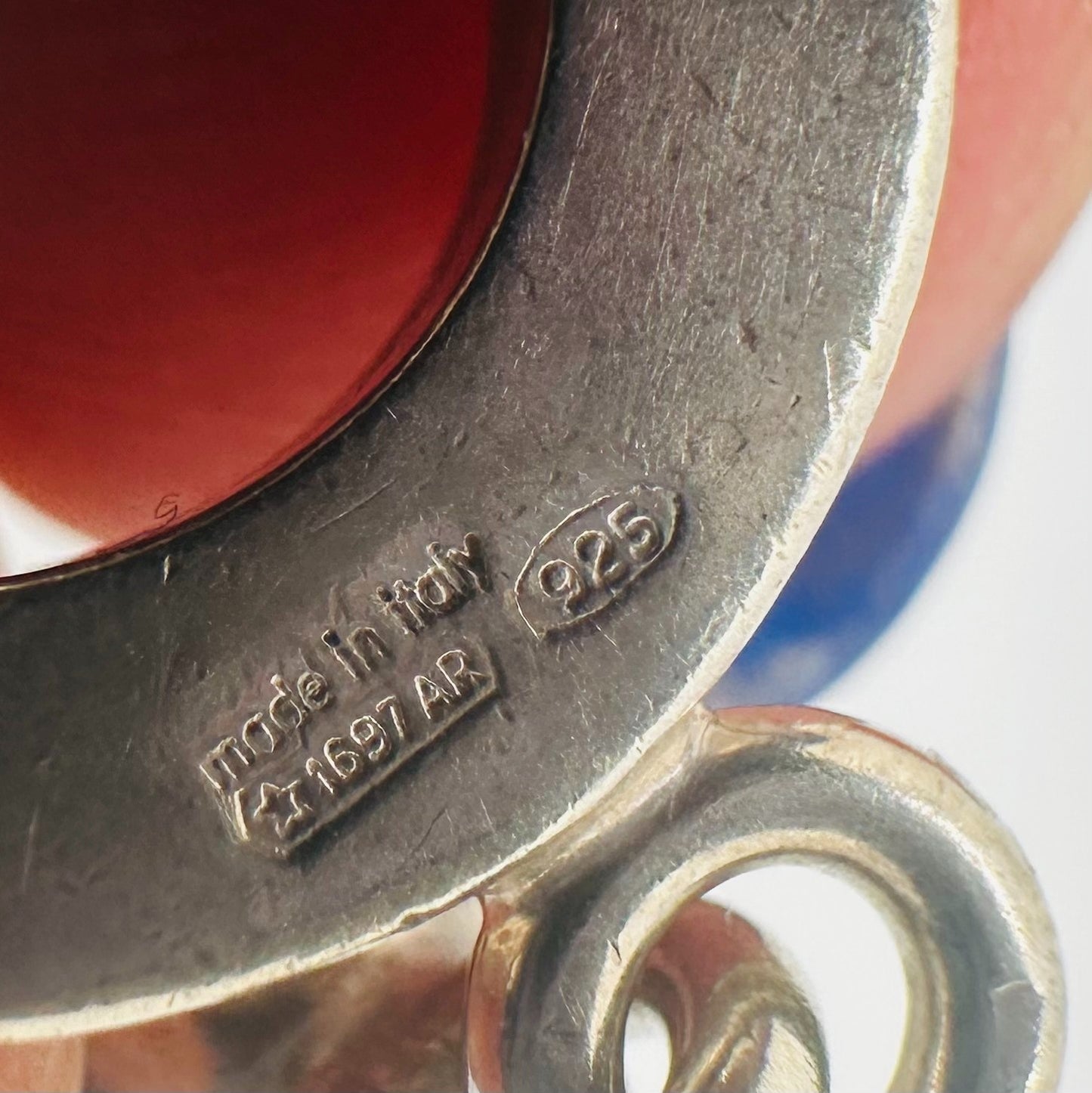 Gucci Silver Ball Chain Toggle Bracelet Sterling Silver Beaded Italian Fine Jewe