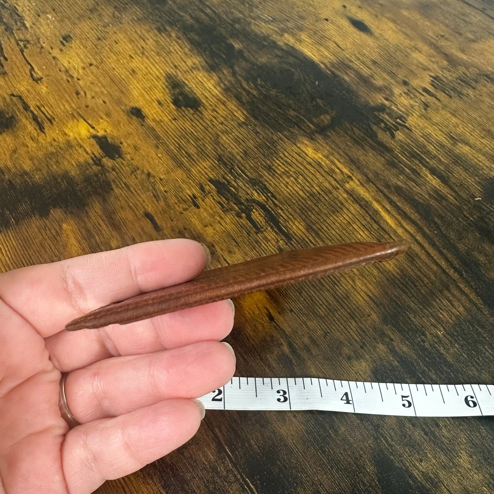 Louis Vuitton Vintage Brown Epi Leather Slim Wallet Card Holder