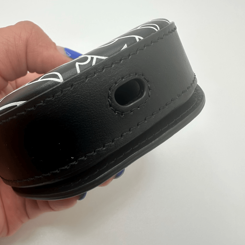 Burberry TB Logo Air Pods Case Black White Men Women