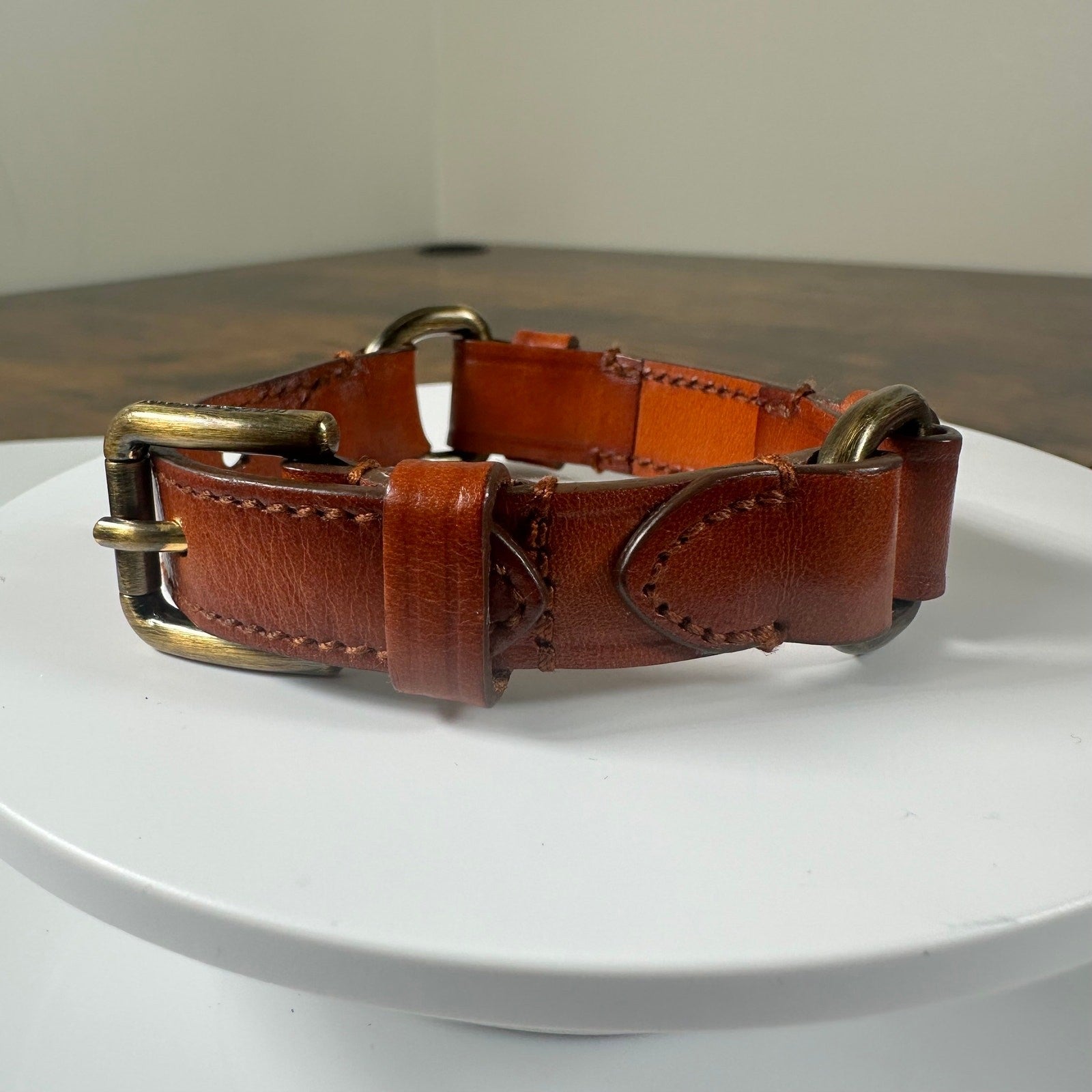 Dolce & Gabbana Brown Leather Bracelet Women's Men's