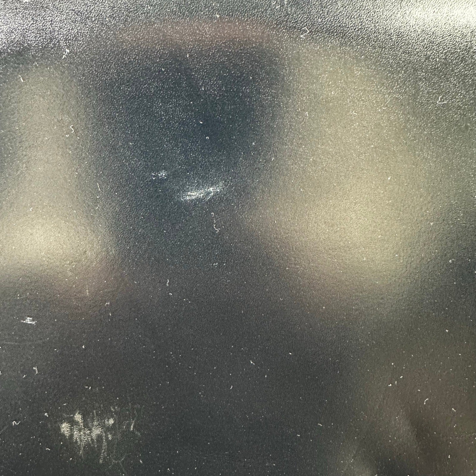 Salvatore Ferragamo Vara Vintage Shoulder Bag Navy Blue Leather