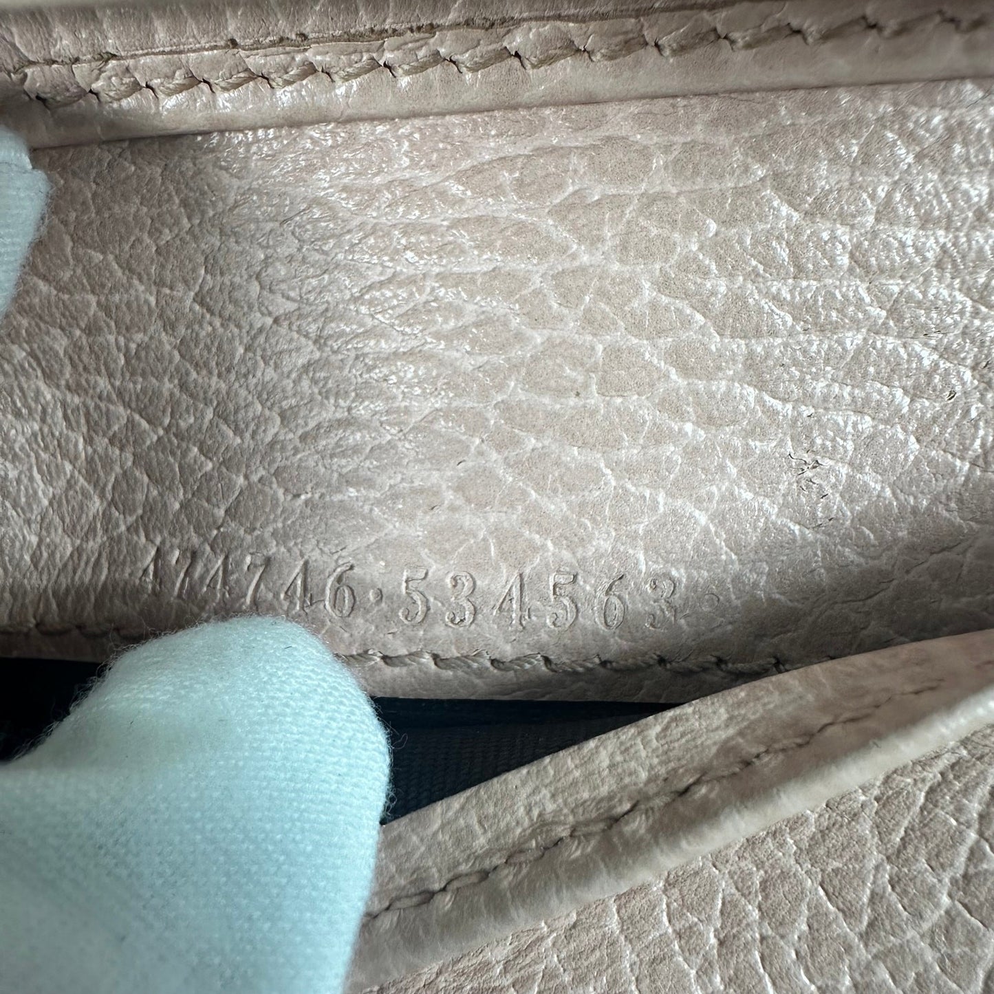 Gucci Marmont Pink Leather Compact Wallet - Preowned Authentic