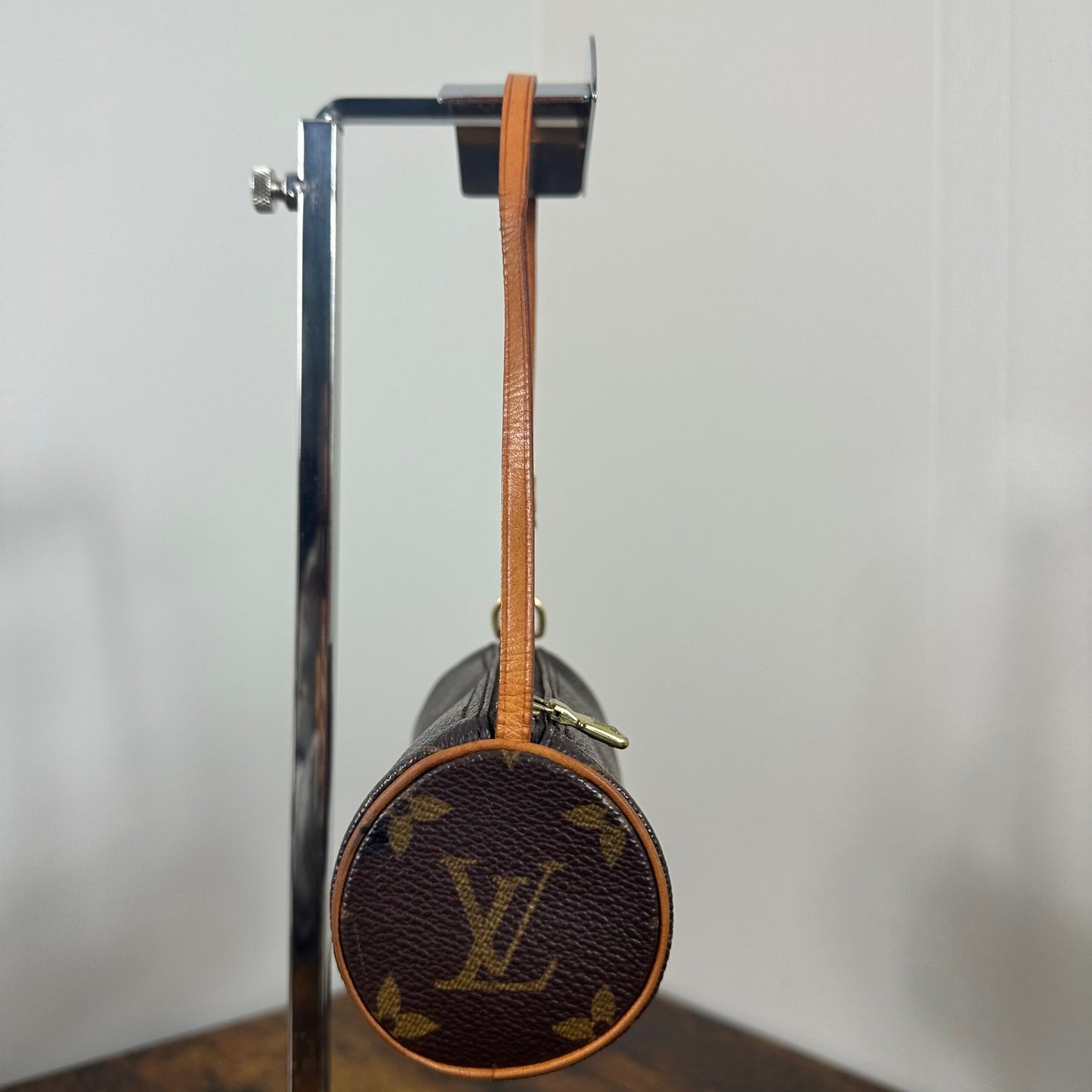 Louis Vuitton Monogram Mini Papillon Accessories Pouch Bag Vintage Authentic