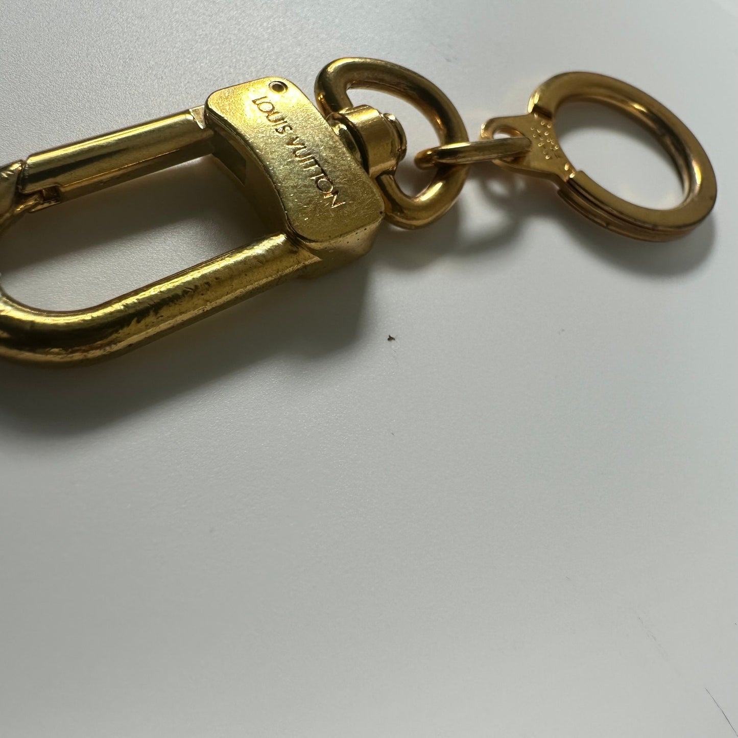 Louis Vuitton Gold Tone Ancre Key Holder Bag Charm