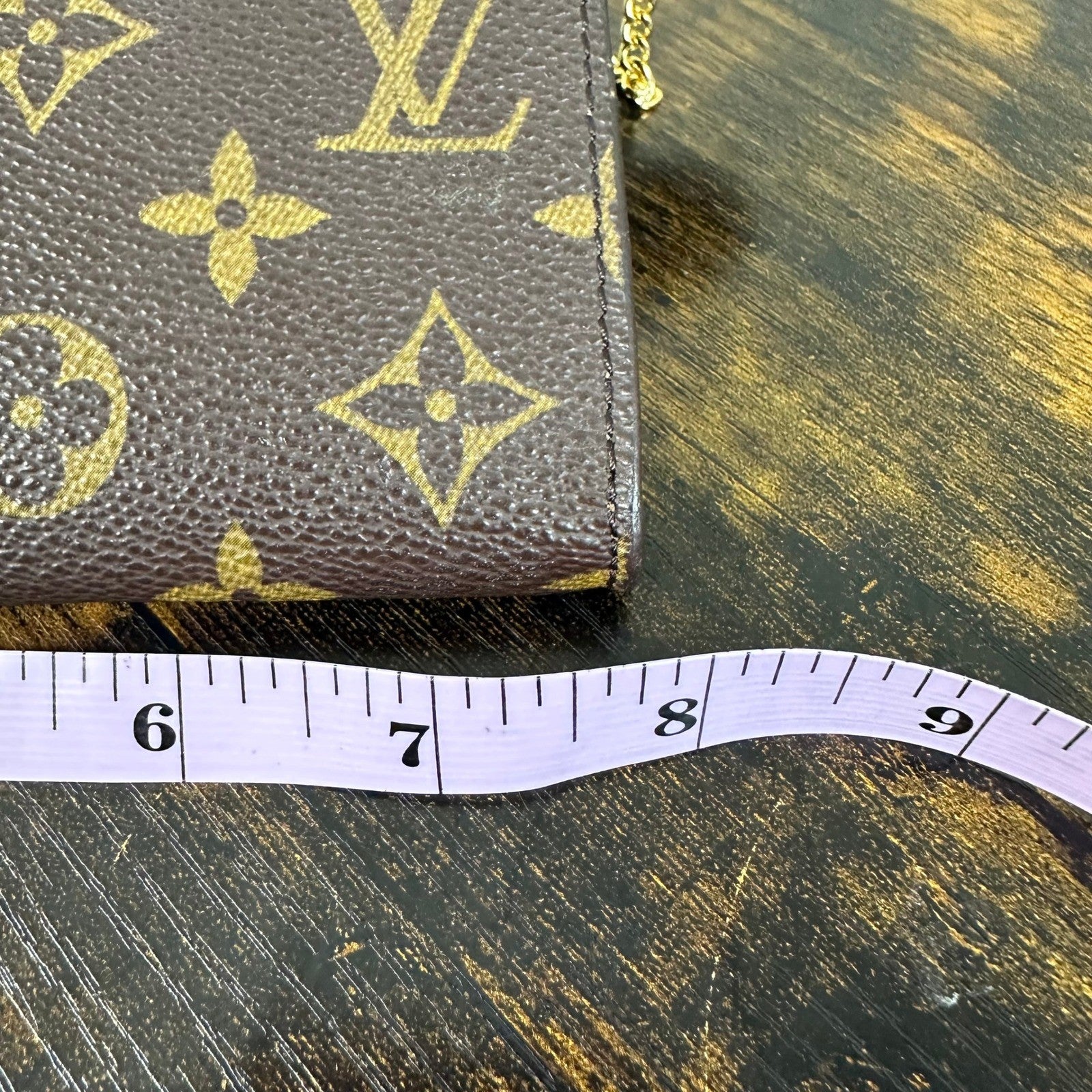 Louis Vuitton Monogram Bucket Accessories Pochette Bag Authentic Vintage