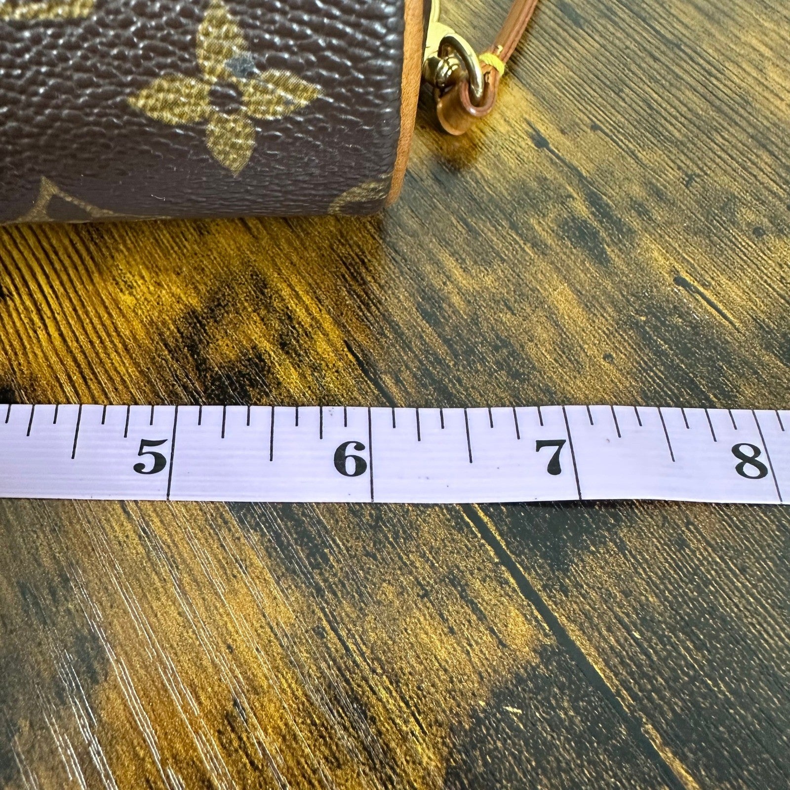 Louis Vuitton Monogram Mini Papillon Accessories Pouch Bag Vintage Authentic