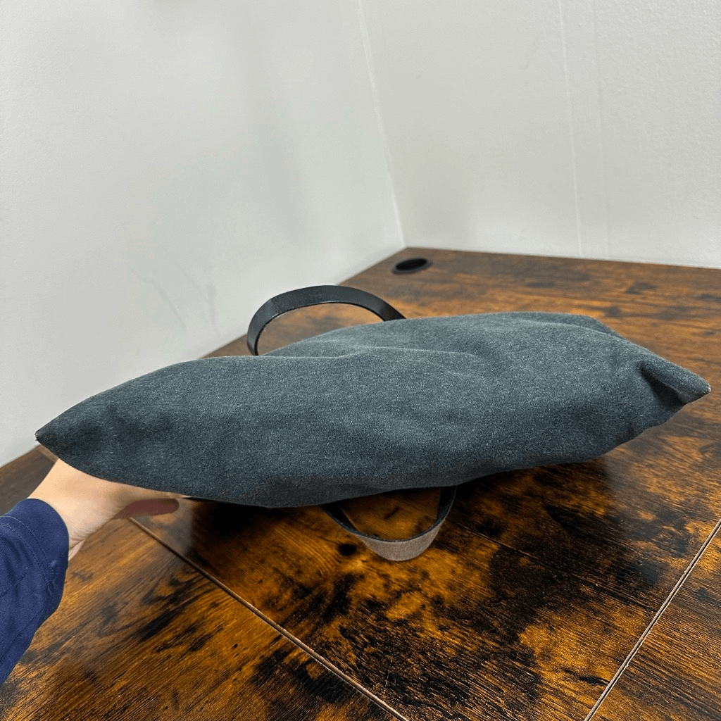 FENDI FF Vintage Jersey Tote Bag Gray