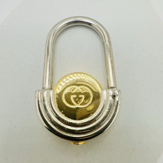 Gucci Interlocking G Two-Tone Key Ring