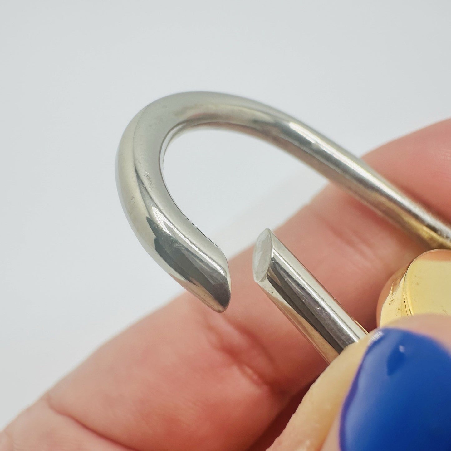 Gucci Interlocking G Two-Tone Key Ring