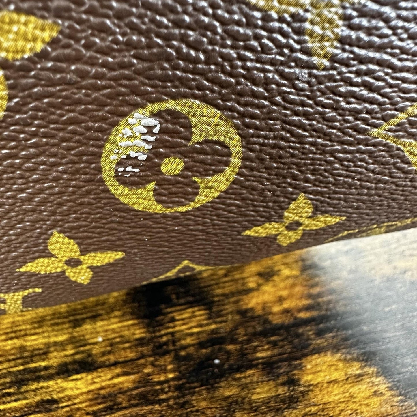 Louis Vuitton Brown Monogram Keepall 45 Canvas Travel Duffel Bag Made France