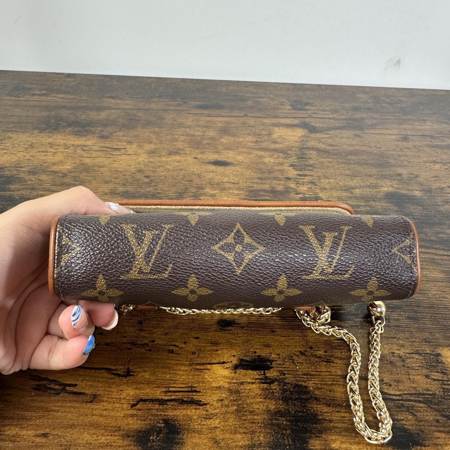 Louis Vuitton Florentine Pouch Waist Bag Fanny Pack Small Brown Monogram Canvas