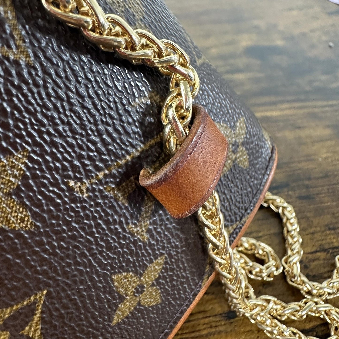 Louis Vuitton Florentine Pouch Waist Bag Fanny Pack Small Brown Monogram Canvas
